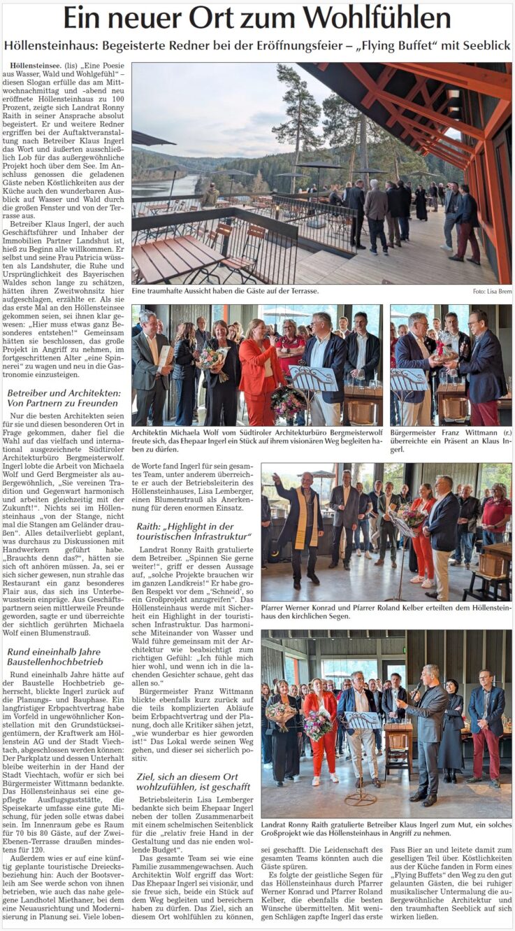 Eröffnung_Ein Ort zum Wohlfühlen